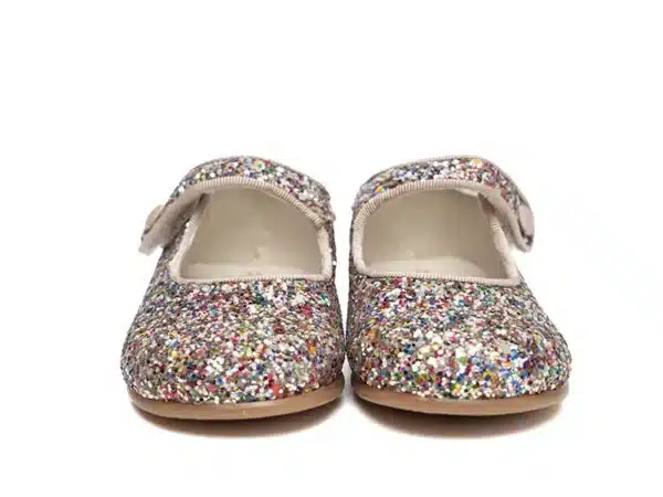 Merceditas glitter niña superior